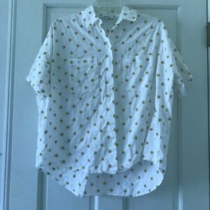 Madewell button up shirt